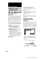 Предварительный просмотр 26 страницы Sony MHC-GN77D Operating Instructions Manual