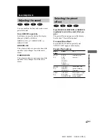 Предварительный просмотр 47 страницы Sony MHC-GN77D Operating Instructions Manual