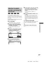 Preview for 49 page of Sony MHC-GN77D Operating Instructions Manual