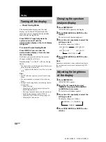 Preview for 50 page of Sony MHC-GN77D Operating Instructions Manual