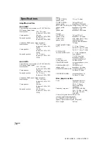 Preview for 70 page of Sony MHC-GN77D Operating Instructions Manual