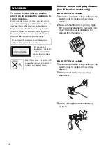 Предварительный просмотр 2 страницы Sony MHC-GN999D Operating Instructions Manual