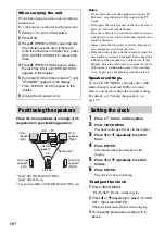 Preview for 18 page of Sony MHC-GN999D Operating Instructions Manual