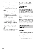 Preview for 26 page of Sony MHC-GN999D Operating Instructions Manual