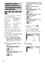 Preview for 40 page of Sony MHC-GN999D Operating Instructions Manual