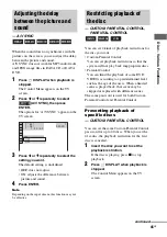 Предварительный просмотр 45 страницы Sony MHC-GN999D Operating Instructions Manual