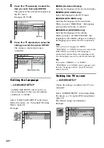 Предварительный просмотр 50 страницы Sony MHC-GN999D Operating Instructions Manual