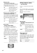 Предварительный просмотр 52 страницы Sony MHC-GN999D Operating Instructions Manual