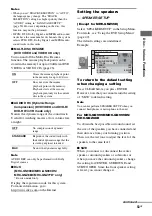 Preview for 53 page of Sony MHC-GN999D Operating Instructions Manual