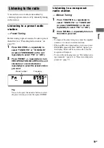 Preview for 59 page of Sony MHC-GN999D Operating Instructions Manual