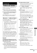 Preview for 85 page of Sony MHC-GN999D Operating Instructions Manual