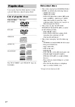 Предварительный просмотр 6 страницы Sony MHC-GNV111D Operating Instructions Manual