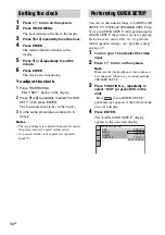 Preview for 14 page of Sony MHC-GNV111D Operating Instructions Manual