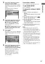 Preview for 15 page of Sony MHC-GNV111D Operating Instructions Manual