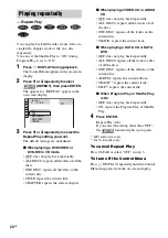 Предварительный просмотр 20 страницы Sony MHC-GNV111D Operating Instructions Manual