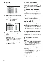 Предварительный просмотр 22 страницы Sony MHC-GNV111D Operating Instructions Manual