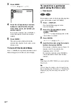 Preview for 36 page of Sony MHC-GNV111D Operating Instructions Manual