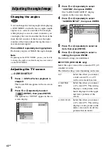 Preview for 42 page of Sony MHC-GNV111D Operating Instructions Manual