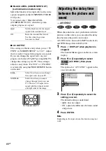 Preview for 44 page of Sony MHC-GNV111D Operating Instructions Manual