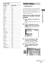 Предварительный просмотр 49 страницы Sony MHC-GNV111D Operating Instructions Manual