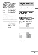 Preview for 53 page of Sony MHC-GNV111D Operating Instructions Manual