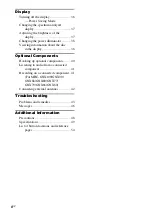 Preview for 4 page of Sony MHC-GNX100, MHC-GNX90, MHC-GNX Operating Instructions Manual