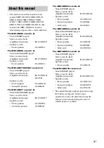 Preview for 5 page of Sony MHC-GNX100, MHC-GNX90, MHC-GNX Operating Instructions Manual