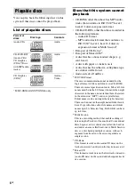 Предварительный просмотр 6 страницы Sony MHC-GNX100, MHC-GNX90, MHC-GNX Operating Instructions Manual