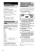 Preview for 18 page of Sony MHC-GNX600 Operating Instrction