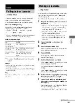 Preview for 21 page of Sony MHC-GNX600 Operating Instrction