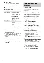 Preview for 22 page of Sony MHC-GNX600 Operating Instrction