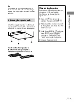 Preview for 21 page of Sony MHC-GNZ333D Operating Instructions Manual