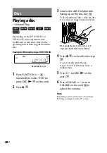 Preview for 28 page of Sony MHC-GNZ333D Operating Instructions Manual