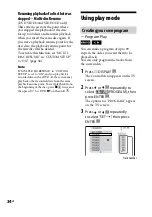 Предварительный просмотр 34 страницы Sony MHC-GNZ333D Operating Instructions Manual