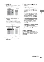 Preview for 35 page of Sony MHC-GNZ333D Operating Instructions Manual