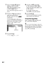 Preview for 40 page of Sony MHC-GNZ333D Operating Instructions Manual