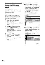 Preview for 54 page of Sony MHC-GNZ333D Operating Instructions Manual