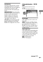 Preview for 57 page of Sony MHC-GNZ333D Operating Instructions Manual