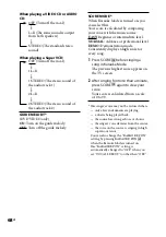 Preview for 68 page of Sony MHC-GNZ333D Operating Instructions Manual