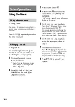 Preview for 70 page of Sony MHC-GNZ333D Operating Instructions Manual