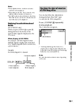 Preview for 75 page of Sony MHC-GNZ333D Operating Instructions Manual