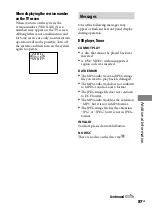 Preview for 87 page of Sony MHC-GNZ333D Operating Instructions Manual