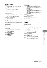 Preview for 91 page of Sony MHC-GNZ333D Operating Instructions Manual