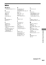 Предварительный просмотр 103 страницы Sony MHC-GNZ333D Operating Instructions Manual