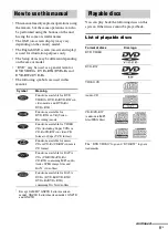 Preview for 5 page of Sony MHC-GNZ5D Operating Instructions Manual