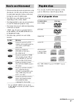 Предварительный просмотр 5 страницы Sony MHC-GNZ5D Operating Instructions Manual