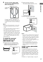 Preview for 13 page of Sony MHC-GNZ5D Operating Instructions Manual