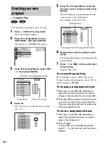 Предварительный просмотр 20 страницы Sony MHC-GNZ5D Operating Instructions Manual