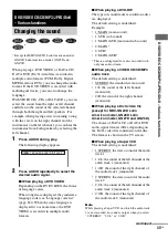 Preview for 35 page of Sony MHC-GNZ5D Operating Instructions Manual