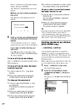 Предварительный просмотр 46 страницы Sony MHC-GNZ5D Operating Instructions Manual